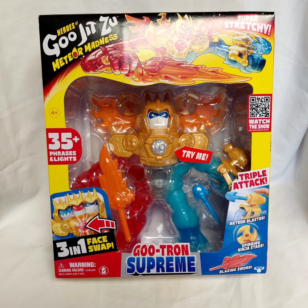 Heroes of Goo Jit Zu Meteor Madness Goo-Tron Supreme NIB